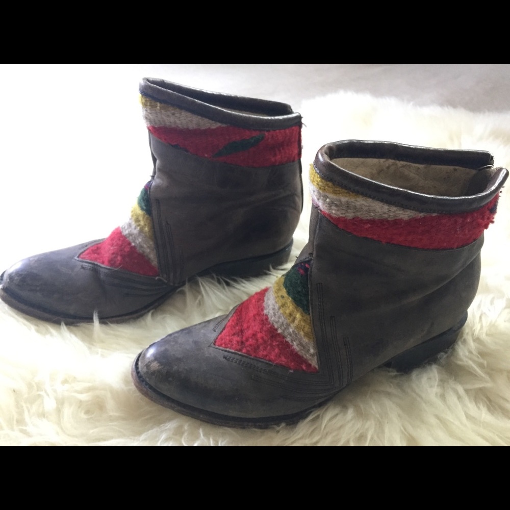 Freebird by Steven Aztlo Aztec boho booties